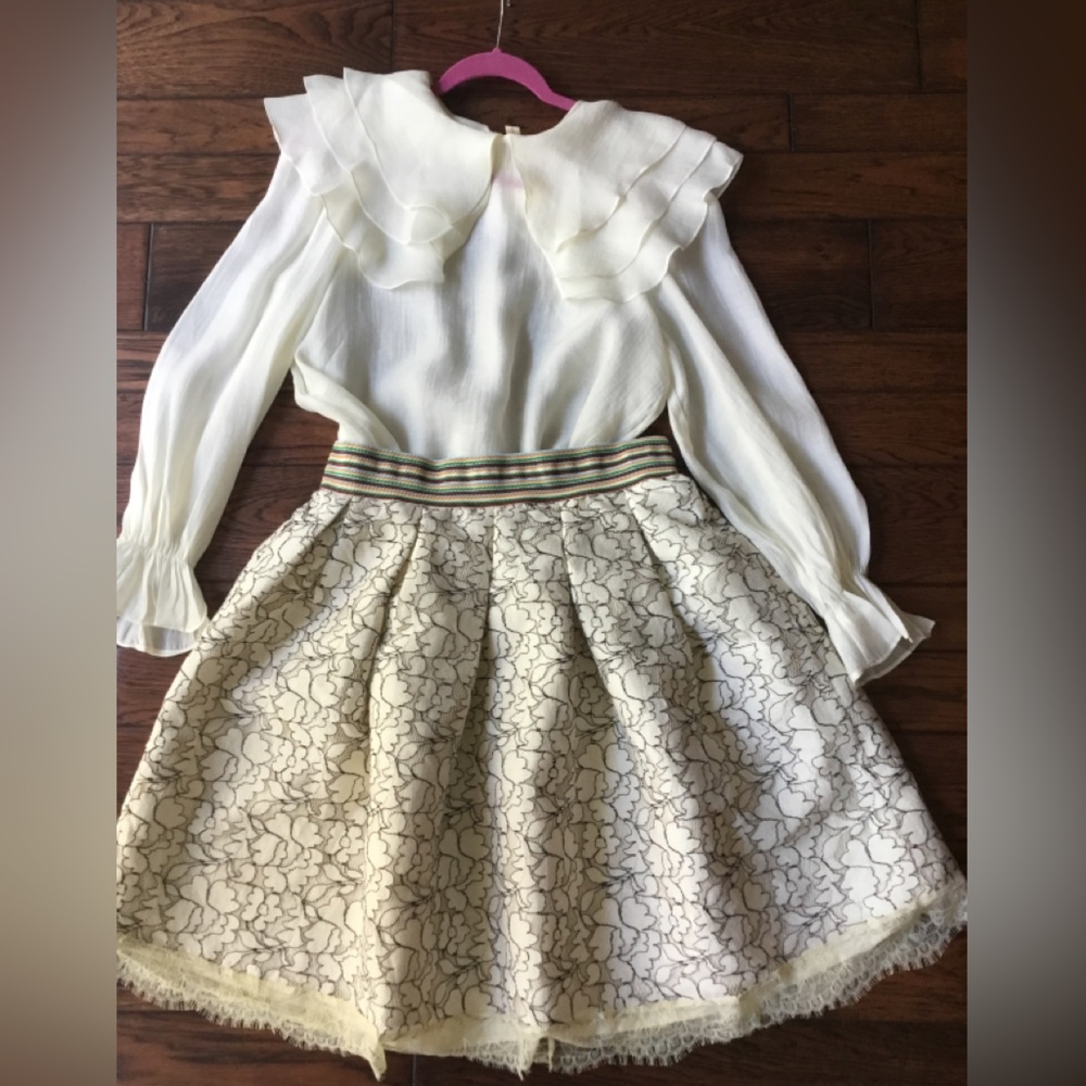 Organza Blouse, SzL NWT
